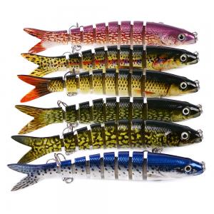13cm Lure 12 Colors Multi-segment Fishing Bait 13cm Lure 12 Colors Multi-segment Fishing Bait