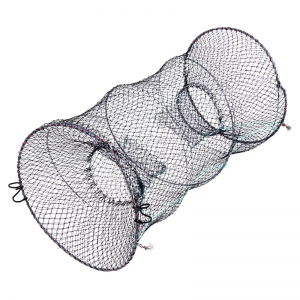 Foldable Fish Net Trap Blackfish Crab Lobster Trap Net 6 Strands Foldable Fish Net Trap Blackfish Crab Lobster Trap Net 6 Strands